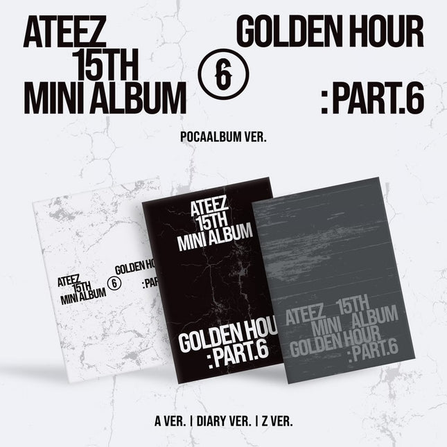 ateez golden hour pt 6 pre-order poca album
