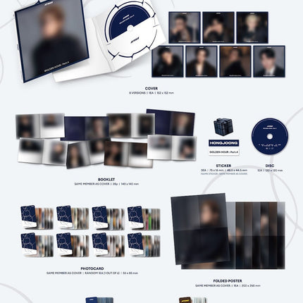 ateez golden hour part 4 hello82 digipack