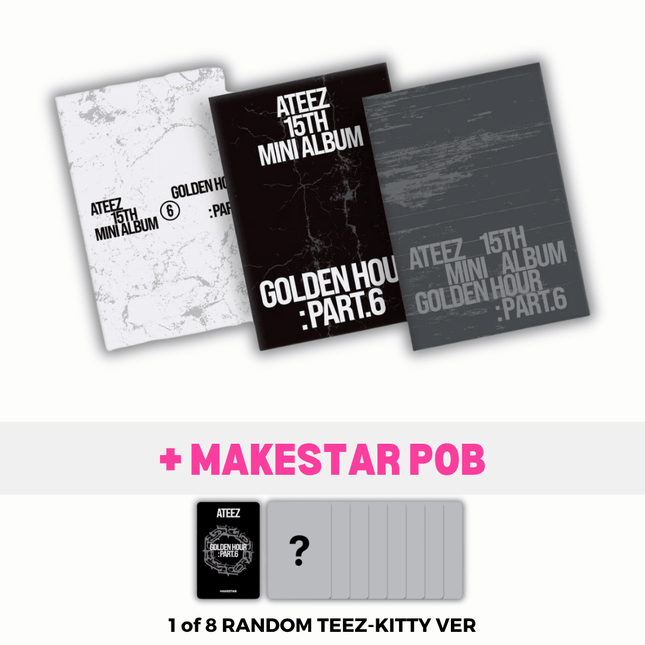 ateez golden hour pt 6 pre-order poca album