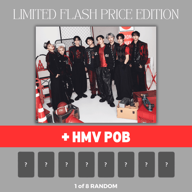 Ateez 5th Japan Single Album Pre-Order Limited Flash Sale Edition  HMV POB