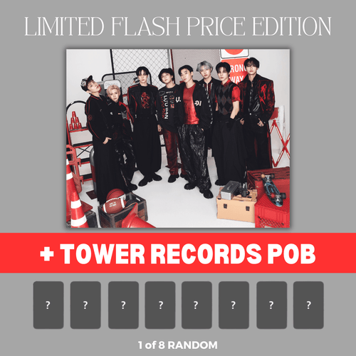 Ateez 5th Japan Single Album Pre-Order Limited Flash Sale Edition Tower Records POB