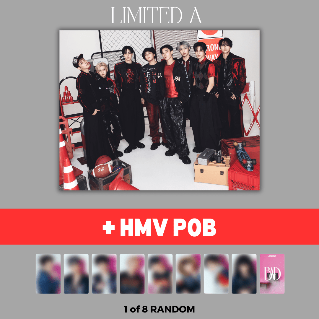 ATEEZ BAD Japanese Limited Edition A & B | Kpop Exchange ATEEZ BAD Japanese Limited Edition A & B | Kpop Exchange