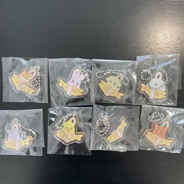 ATEEZ - GOLDEN HOUR: Part.4 SOUNDWAVE PHOTOBOOK POB [Set Excl.] Keychain