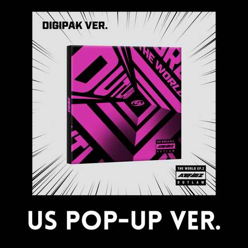 Ateez outlaw digipack