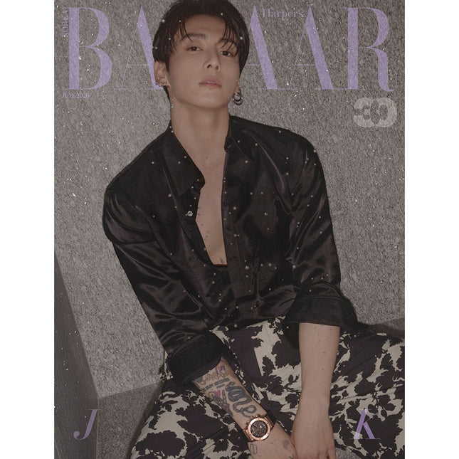 BTS Jungkook Harper's Bazaar Korea June 2026 Pre-Order Version B