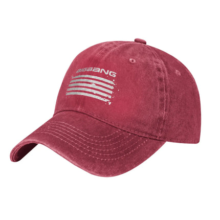 BIGBANG G-Dragon Distressed Denim Baseball Caps