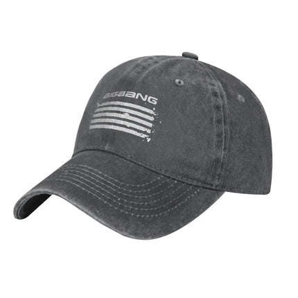 BIGBANG G-Dragon Distressed Denim Baseball Caps