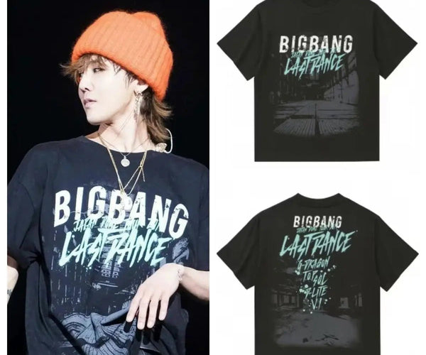 Buy BIGBANG G-Dragon LAST DANCE Concert Shirt Fanmade | Kpop Exchange
