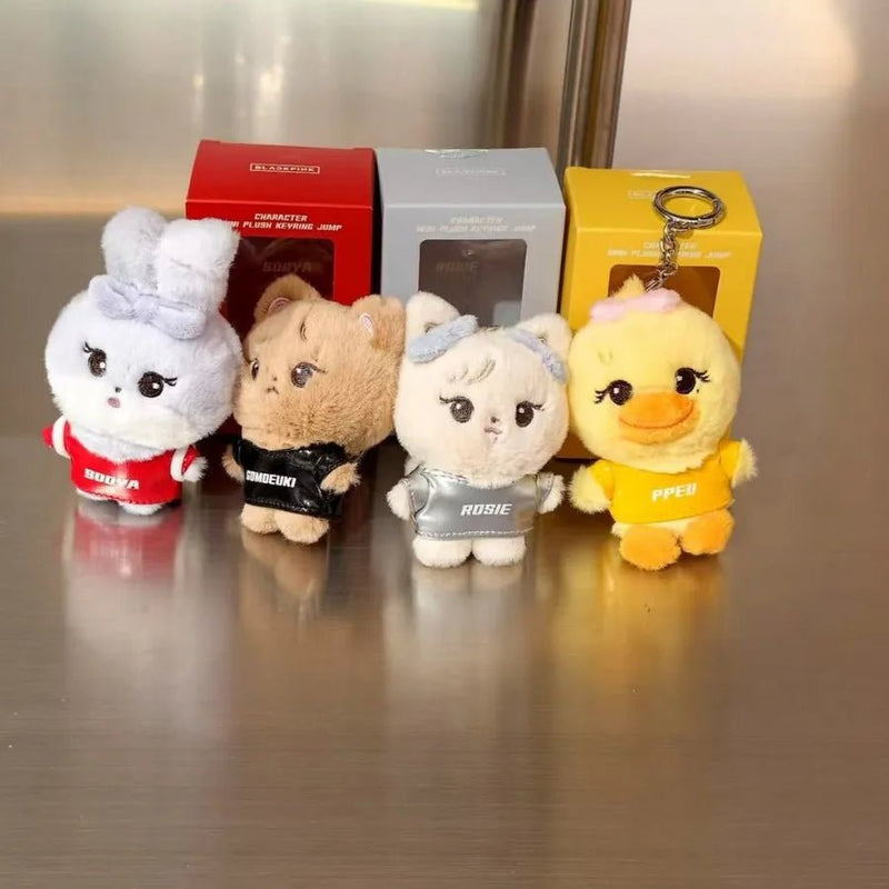 BLACKPINK JUMP PLUSH DOLL KEYCHAIN 10CM [FANMADE]