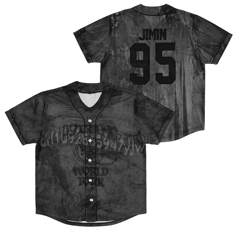 FANMADE] BTS ARIRANG World Tour Baseball Jersey Shirt | Kpop Exchange