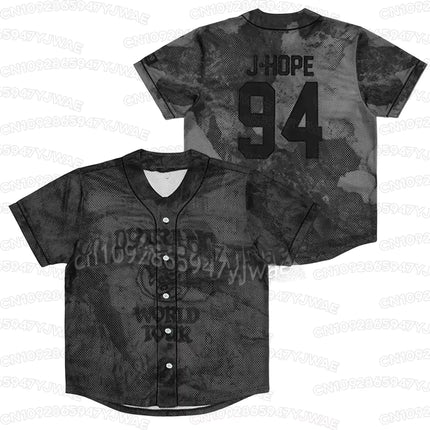 BTS ARIRANG World Tour Baseball Jersey Shirt jhope