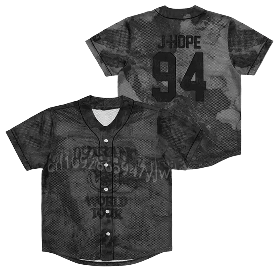 FANMADE] BTS ARIRANG World Tour Baseball Jersey Shirt | Kpop Exchange