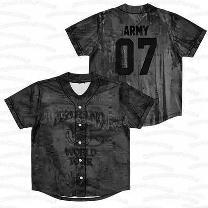 BTS ARIRANG World Tour Baseball Jersey Shirt 