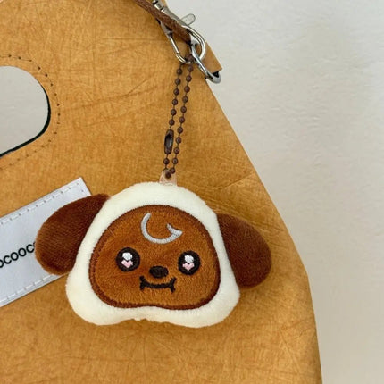 BTS BT21 Plush Doll Keychain – Cute Kpop Plush Bag Charm