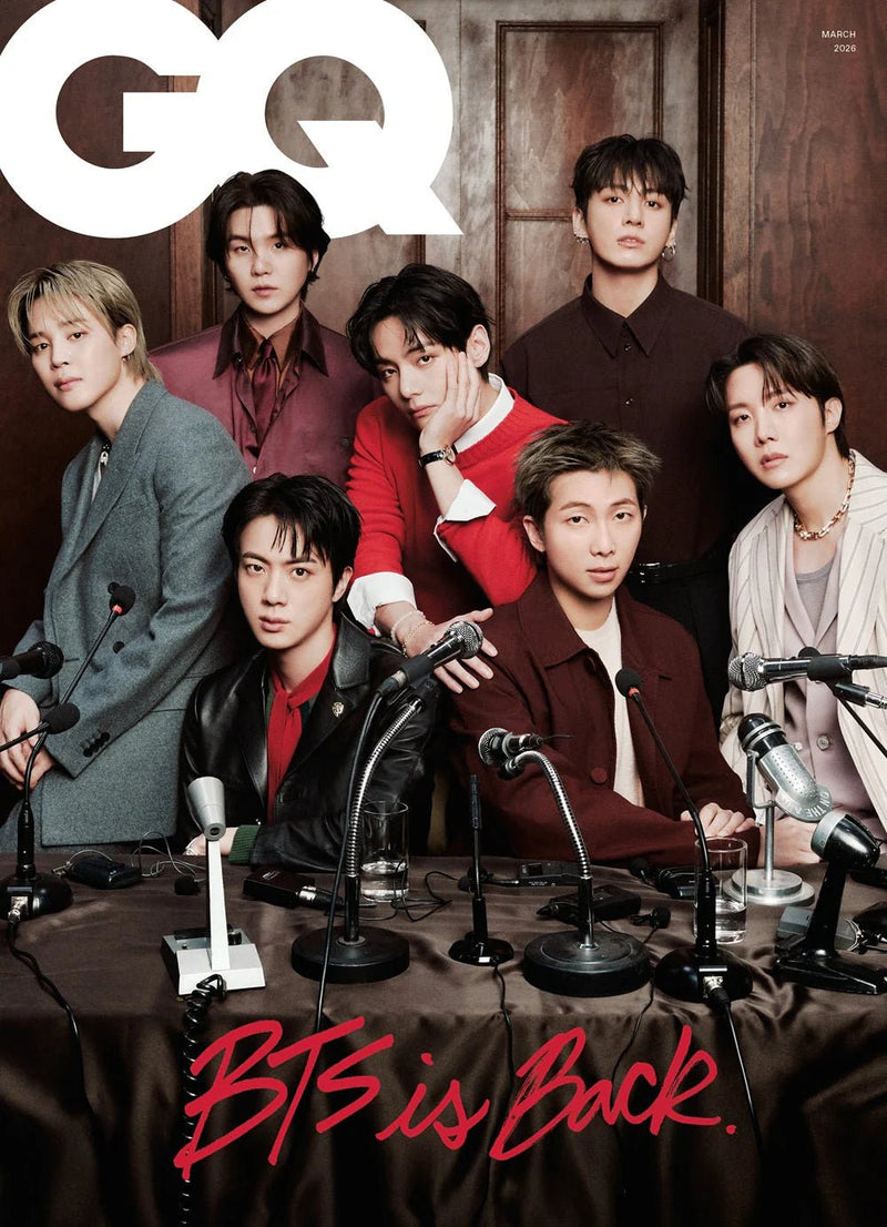 BTS GQ Korea Magazine March 2026 Issue