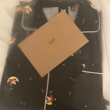 BTS Jin Good Day Pajama BLACK