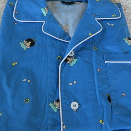 BTS Jin Good Day Pajama BLUE