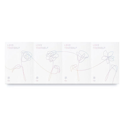BTS Love Yourself Her official 5th mini album all 4 versions L O V E with CD, photocard and photobook – available at Kpop Exchange USA