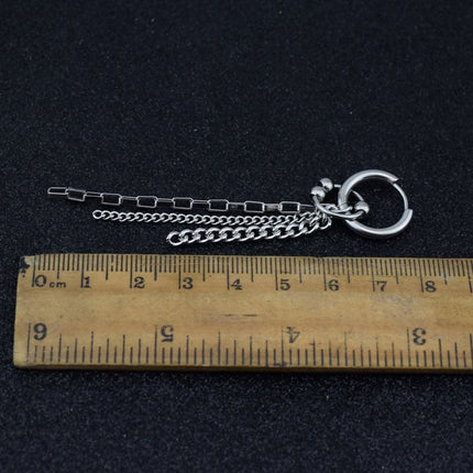 BTS Suga Paper Chain Dangle Earrings