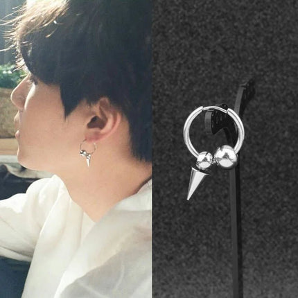 BTS Suga Paper Chain Dangle Earrings STYLE 15