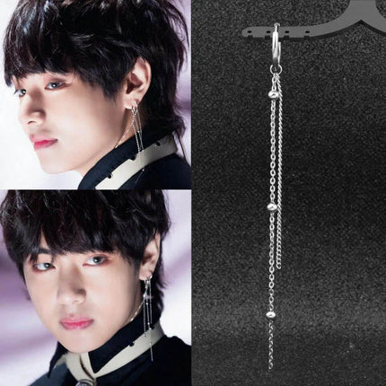 BTS Suga Paper Chain Dangle Earrings STYLE 16