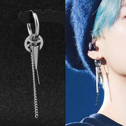 BTS Suga Paper Chain Dangle Earrings STYLE 20