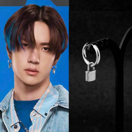 BTS Suga Paper Chain Dangle Earrings STYLE 26
