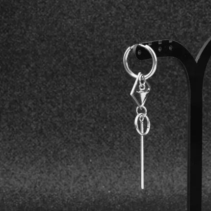 BTS Suga Paper Chain Dangle Earrings STYLE 4