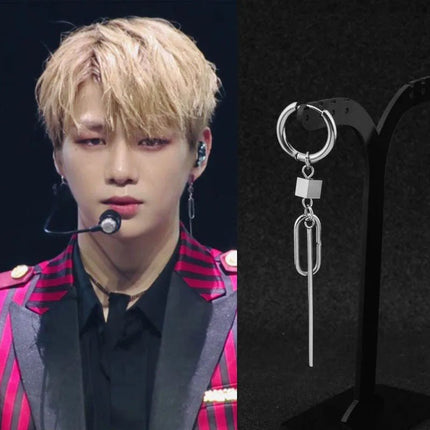 BTS Suga Paper Chain Dangle Earrings STYLE 5