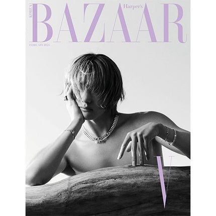 BTS V BAZAAR Magazine