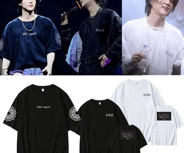 BTS Suga August D Tour T-shirt – Kpop Exchange BTS Suga August D Tour T-shirt – Kpop Exchange