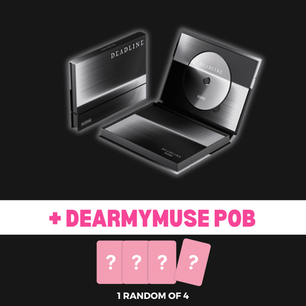 blackpink deadline gray version dearmymuse dear my muse pob