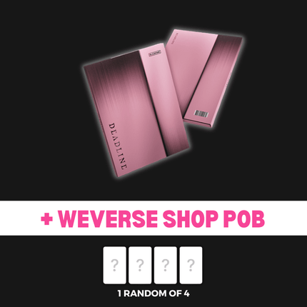 blackpink deadline pre order Weverse shop POB pink ver