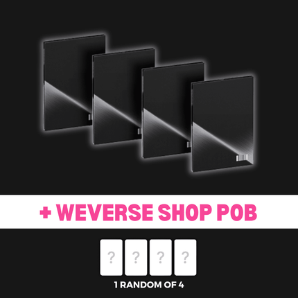 blackpink deadline silver version weverse shop POB