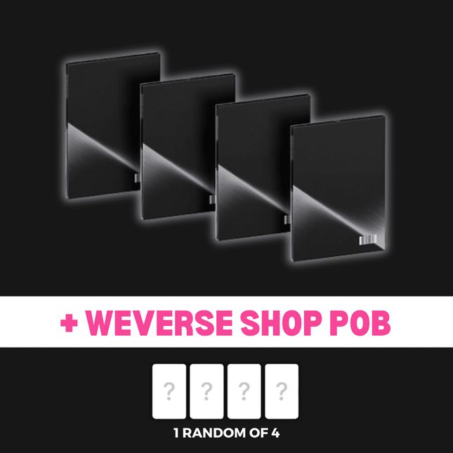 blackpink deadline silver version weverse shop POB