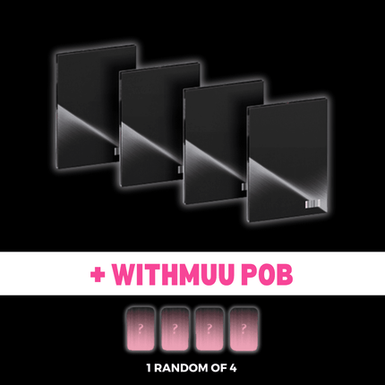 blackpink deadline silver version withmuu POB