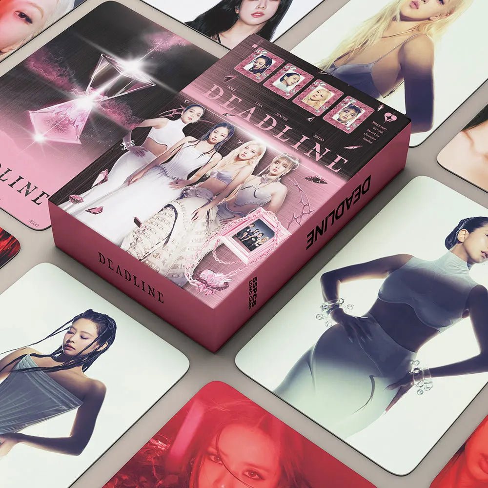 Buy Blackpink Deadline GO Album Photo Cards (55 Cards) [FANMADE Buy Blackpink Deadline GO Album Photo Cards (55 Cards) [FANMADE