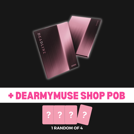 blackpink deadline pre order dear my muse dearmymuse pob pink ver