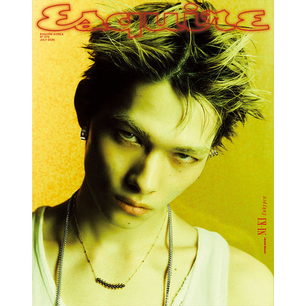 Enhypen Jungwon Ni-Ki Esquire Korea Magazine July Issue 2026 Pre-Order C Version