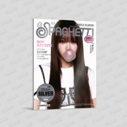 le sserafim spaghetti compact chaewon