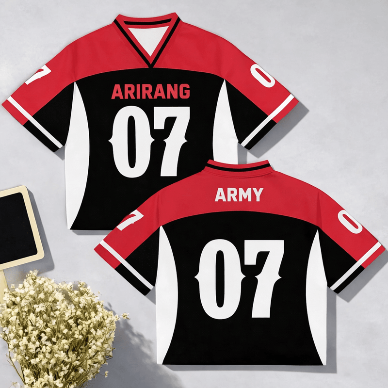 BTS ARIRANG We Are Back World Tour Jersey