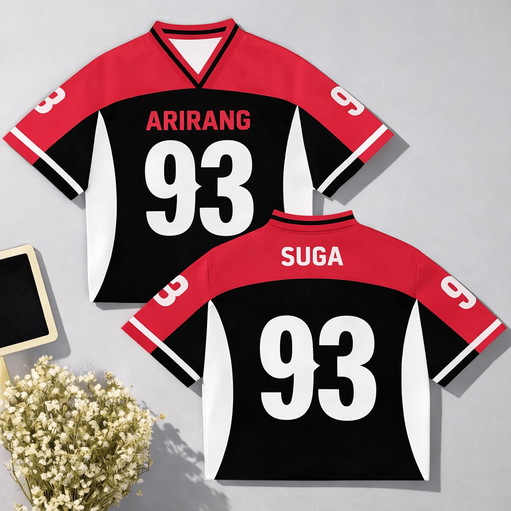 BTS ARIRANG We Are Back World Tour Jersey – Kpop Exchange BTS ARIRANG We Are Back World Tour Jersey – Kpop Exchange