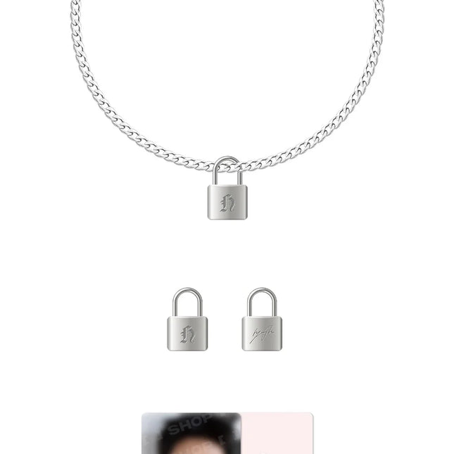 Hyunjin Lock Necklace (Official) — Pre-order STRAY KIDS dominATE Hyunjin Lock Necklace (Official) — Pre-order STRAY KIDS dominATE