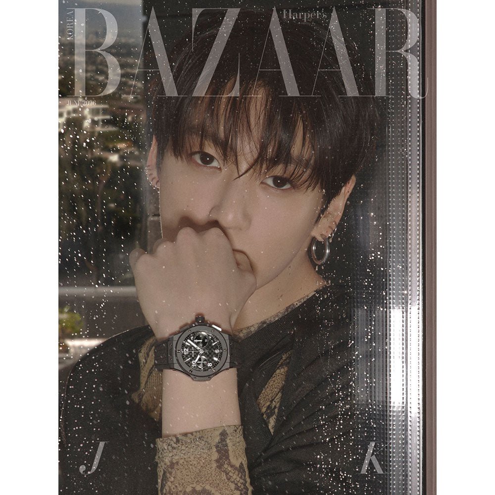 BTS Jungkook Harper's Bazaar Korea June 2026 Issue All Versions