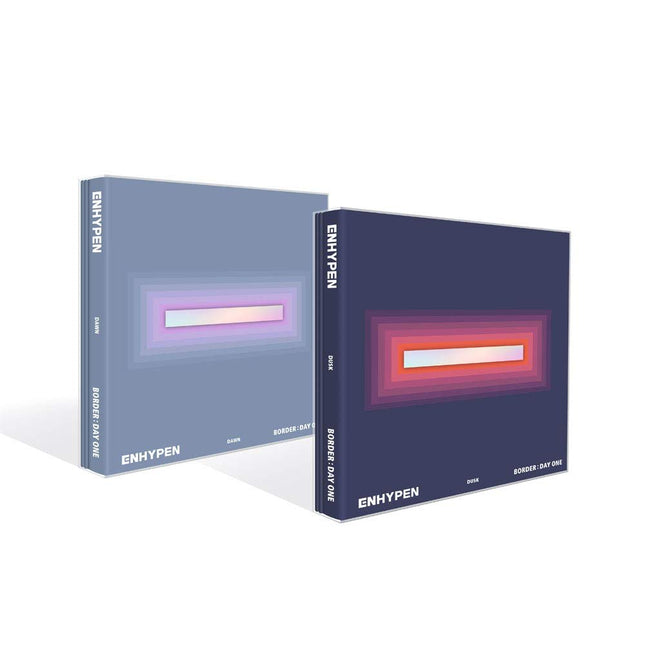 ENHYPEN BORDER DAY ONE, ENHYPEN BORDER DAY ONE Dawn Ver, ENHYPEN BORDER DAY ONE Dusk Ver
ENHYPEN 1st Mini Album, ENHYPEN debut album, Given-Taken album, ENHYPEN photocard, ENGENE album, ENHYPEN photobook, ENHYPEN album USA
"ENHYPEN BORDER DAY ONE Dawn Version album cover orange pink gradient"
"ENHYPEN BORDER DAY ONE Dusk Version album cover blue purple gradient"
"ENHYPEN debut album photobook 136 pages Given-Taken era"
"ENHYPEN BORDER DAY ONE photocards all 21 designs"
"ENHYPEN BORDER DAY ONE album inclusio