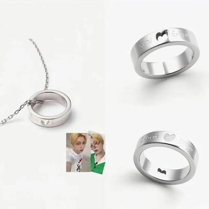 ENHYPEN Bias Member Rings and Necklace 