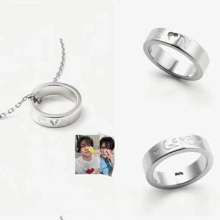 ENHYPEN Bias Member Rings and Necklace

