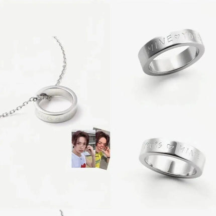 ENHYPEN Bias Member Rings and Necklace
