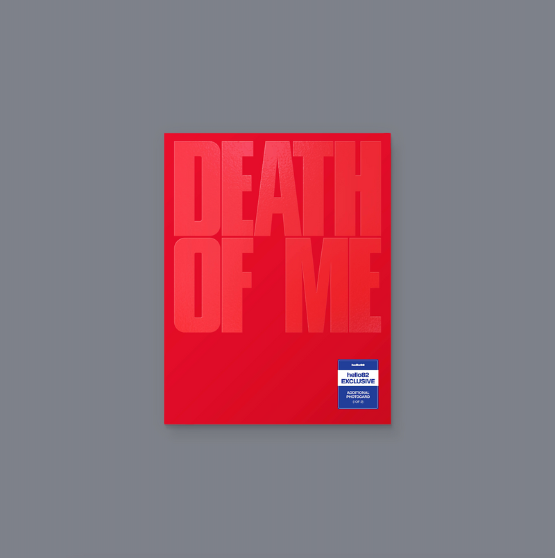 [PRE-ORDER] EVAN 1st Mini Album DEATH OF ME [HELLO82 EXCL.]