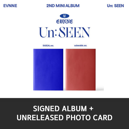  EVNNE Un-Seen Signed album